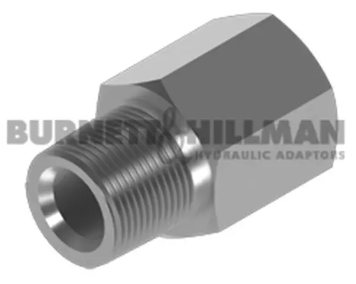 Burnett & Hillman NPTF 1/4" Male x NPTF 3/8" Fixed Fem Extended Adaptor | 00823