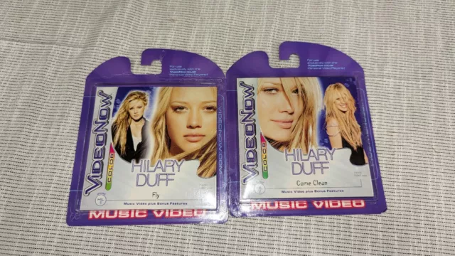 Video Now Lot of 2 Hilary Duff Videos Volume 1 & 2 PVD Never Opened New