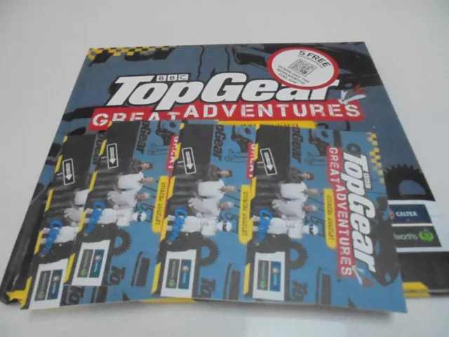 Top Gear Woolworths Sticker Book Album comes with 16 sealed unused Stickers