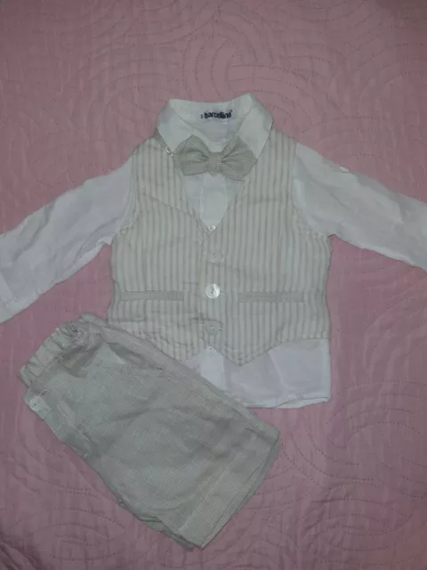 Completo sales neonato elegante