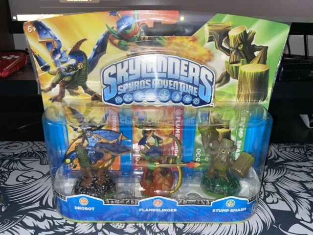 Skylanders spyro's aventure drobot flameslinger stump smash Neuf