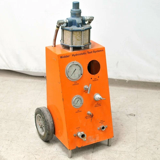 Widder HPIC-10000-D-HV HPI Hydrostatic Testing Test System 10000 PSI (AS/IS)