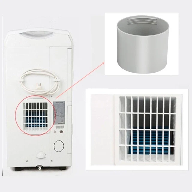 Portable Air Conditioner Interface Threaded Exhaust Hose Connector (130mm) 3