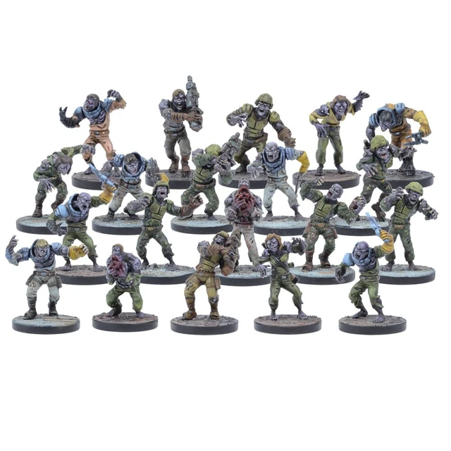 PRESALE Plague Zombies Firefight Deadzone Mantic 28mm 40k Chaos Flood Sci-fi THG