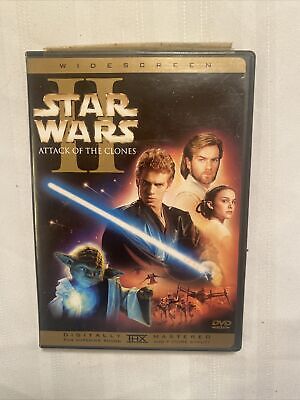 Star Wars Episode II Attack of the Clones 2-Disc Set 2002 Wide Screen DVD
