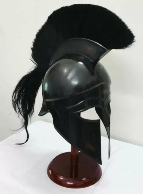 Greek Corinthian Helmet Ancient Medieval Armor Knight Spartan Replica Helmet new 3