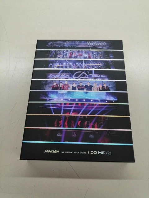 SNOW MAN DVD 1st Edition Dome Tour 2023 I Do Me Used $81.62