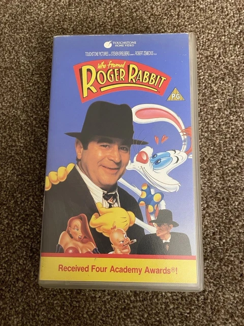 WHO FRAMED ROGER Rabbit VHS Classic Rare Video Tape Bob Hoskins 1987 £4 ...