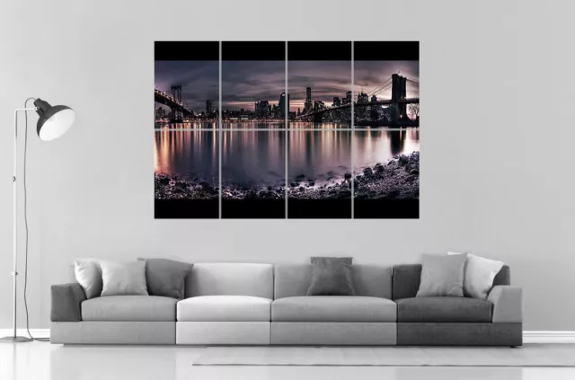 NEW YORK CITY Wall Art Poster Grand format A0 Large Print