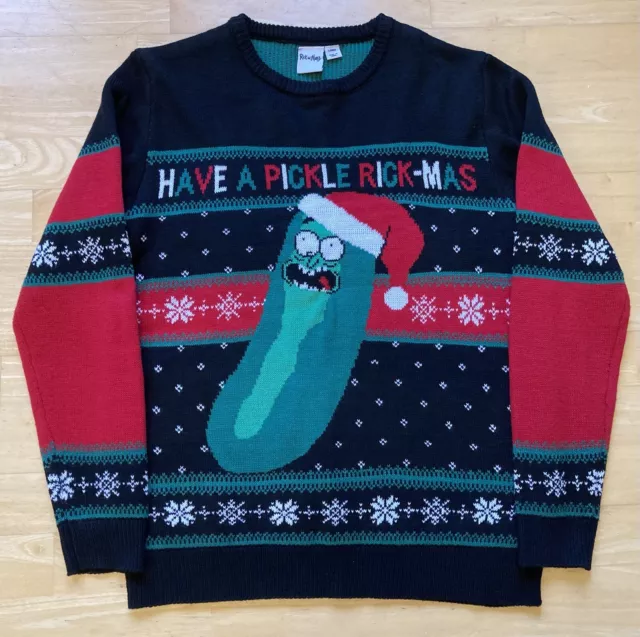 Mens Rick And Morty Christmas Jumper FOR SALE PicClick UK