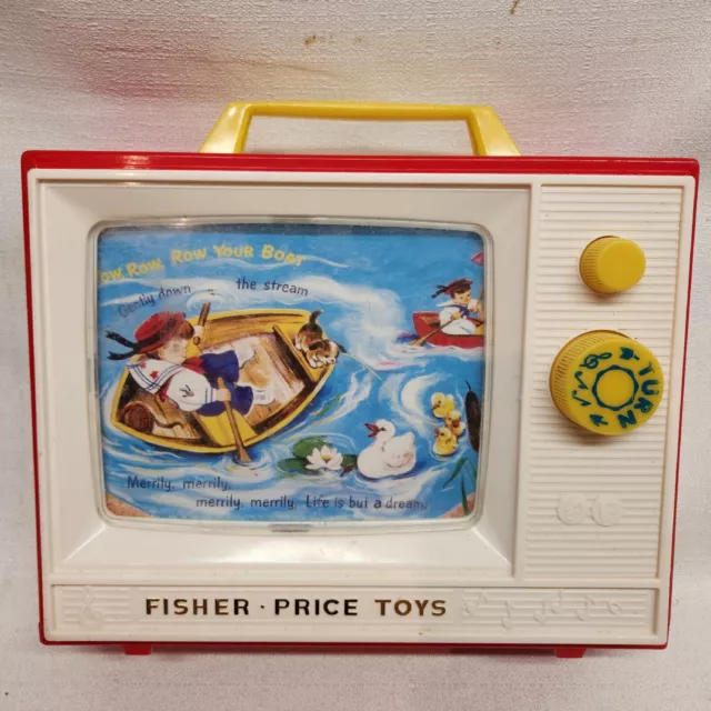 Fisher Price Toys 2009 Giant Screen Music Box TV. NOT WORKING
