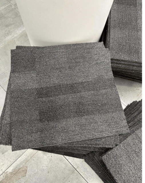 100 X Milliken Reclaimed Carpet tiles 8mm Thick  Acoustic (5000 Available)