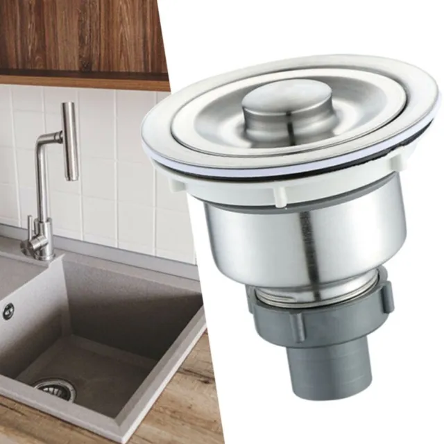 High Quality Sink Strainer Basket Drainer Drain Filter Kit Stopper Waste Plug