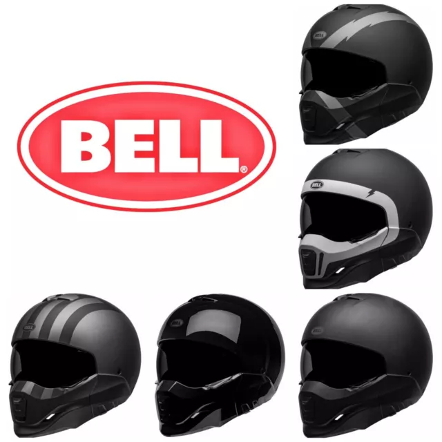 Bell Broozer Full Face Convertible Street Motorcycle Helmet