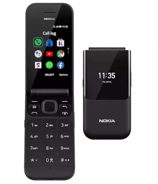 Nokia 2720 Telefono Cellulare 4G Dual Sim Nero