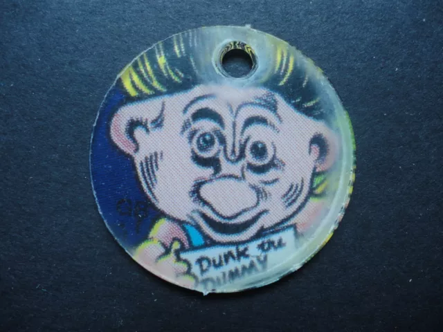 Roller Coaster Tycoon Pinball Machine Rare Dummy Key Chain