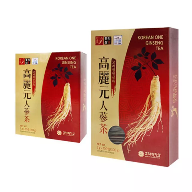 Korean Ginseng Extract Granule Tea / Anti Stress Health Food / 50 Bags &100 Bags