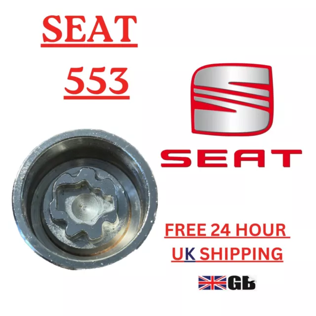 Seat Locking Wheel Bolt / Nut Key / Remover - Number 553 New