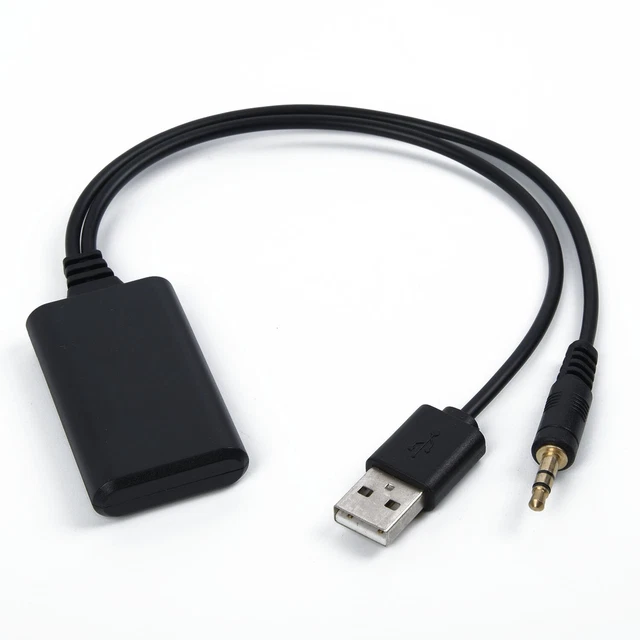 Bluetooth Car Charger Adapter for E90 E91 E92 E93 With USB and 35mm Plug