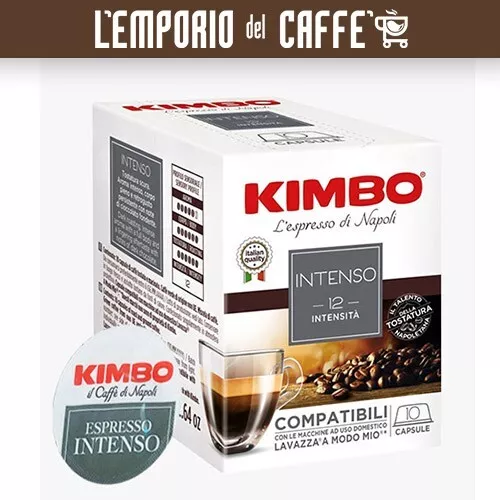 400 CAPSULE CAFFE Kimbo Compatibili Lavazza a Modo Mio Miscela