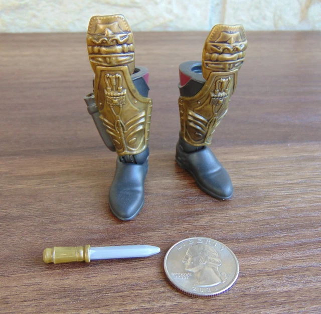 MOTU Masterverse 87 Movie Armor He-Man Boots + Knife Lot 7" Figure Custom Fodder