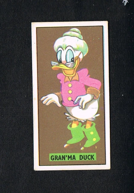 Barratts Walt Disney Characters 2Nd Series No 41 Granma Duck. V/G.
