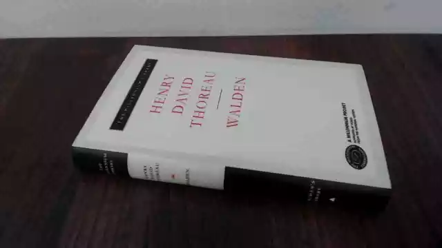 Walden (Everymans Library), Thoreau, Henry, Everyman, 1992, Hardc