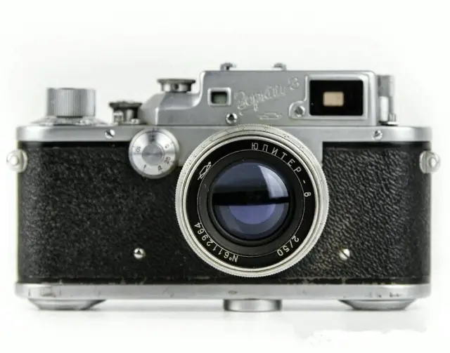 Camera 35mm Tested Zorki-3 lens Jupiter 8 f2/50 rare Vintage rangefinder Cameras