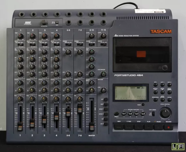 Tascam Portastudio 464 Vintage 4 Track Multitrack Cassette Tape Recorder - 240V