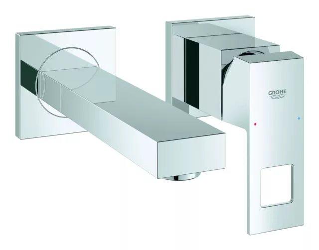 Grohe Eurocube 2-Loch-Waschtischbatterie Ausladung 171 mm - Chrom - 19895000