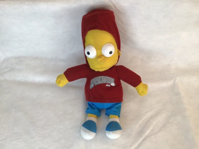 2007 Bart Simpson Red Springfield Hoodie 10"