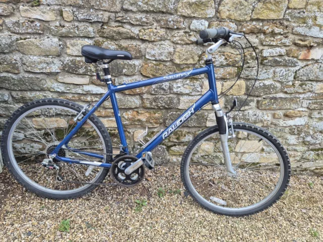 RALEIGH SAVANNA 18 Bike. Blue 20.00 PicClick UK