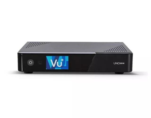 VU+ Uno 4K SE Kabel Receiver 1x DVB-C FBC Twin Tuner PVR ready schwarz