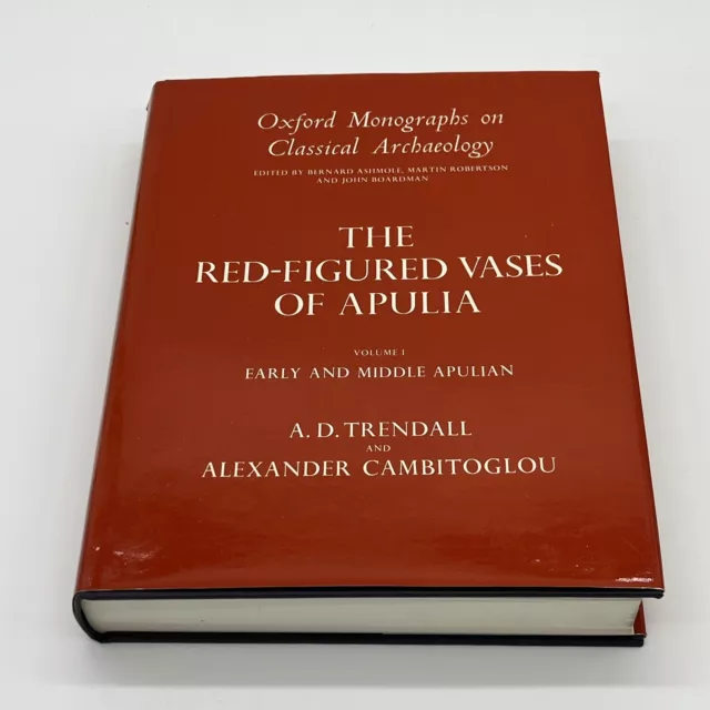 The Red-Figured Vases Of Apulia, Volume 1, Early And Middle Apulian