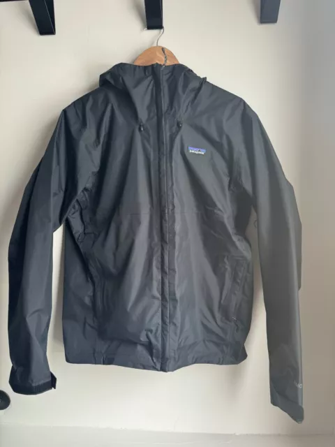 Patagonia Torrentshell Waterproof Rain Shell Jacket Coat Black Medium M