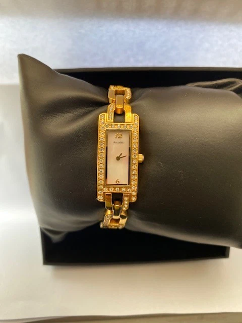Montre Bracelet Q&Q Quartz Vintage - Pour Femme, Bracelet Cuir - Occasion Très Bon état