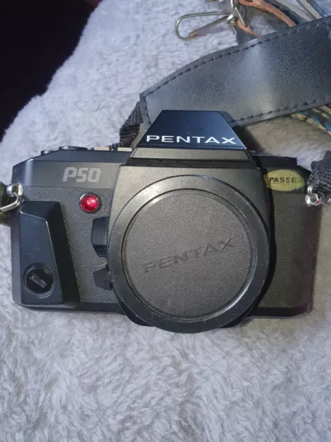 Pentax Vintage SLRCamera with film Lenses + Case etc all good