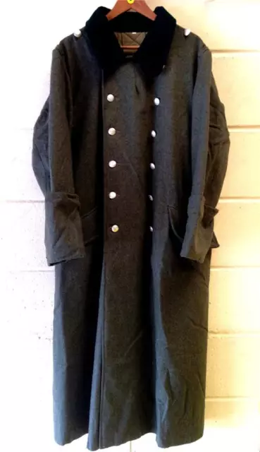 WW2 Tedesco Heer M36 Campo Verde Lana Greatcoat
