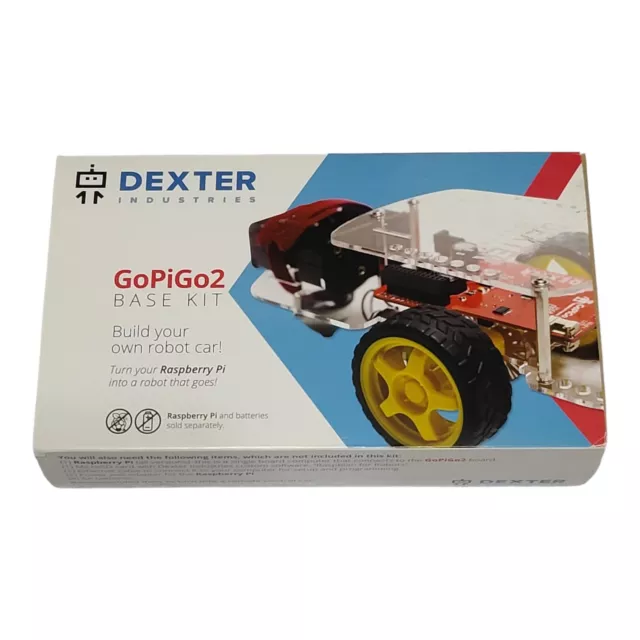 Dexter Industries GoPiGo2 Base Kit Robot Car For Raspberry Pi NEW