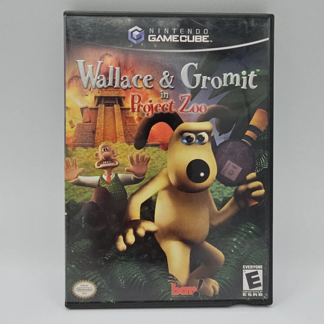 WALLACE & GROMIT in Project Zoo (Nintendo GameCube, 2003) CIB 28.00 PicClick CA