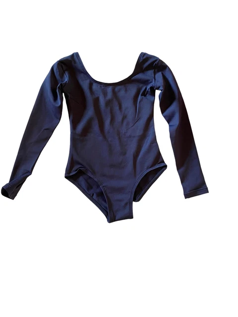 Elowell Navy Blue Leotard Girls 2T