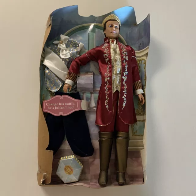 Barbie Ken As "Princess and the Pauper" King Dominick Doll Brand New