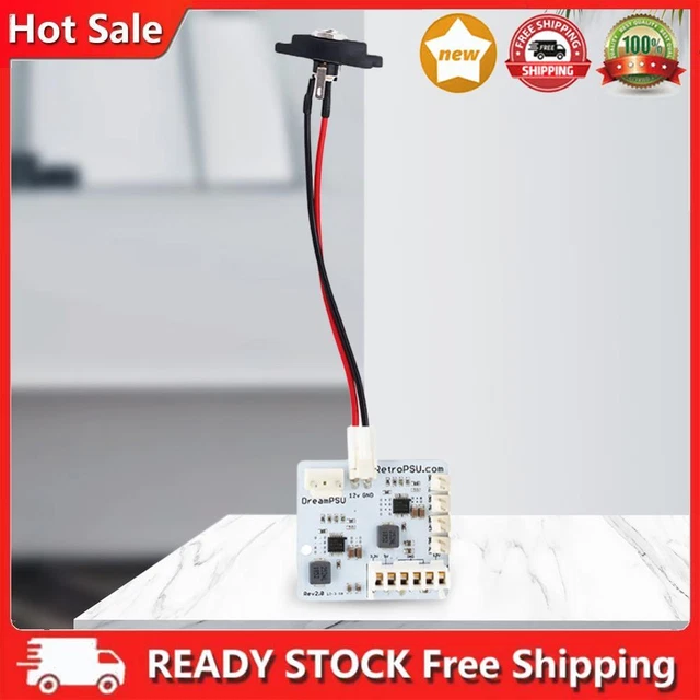 DREAMPSU REV2.0 POWER Supply Adapter Replace Plug Adapter Kit for SEGA