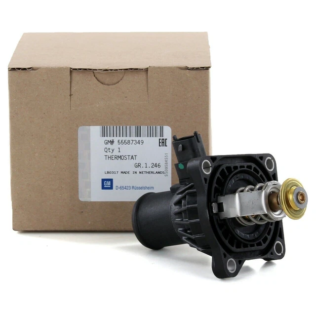 ORIGINAL GM OPEL Thermostat + Gehäuse Astra J Insignia Mokka Zafira C ...