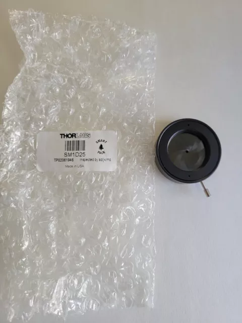Thorlabs SM1D25 Iris Lever actuated Diaphragm New 1.4mm - 25mm aperture