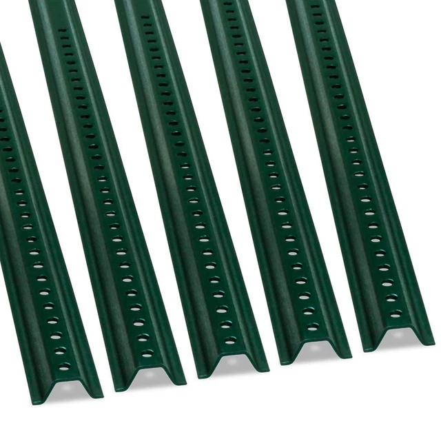 Smartsign U-Channel Sign Post, Medium Weight | 6' Tall Baked Enamel Steel Post -