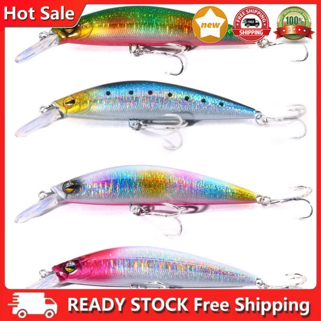 Minnow Fishing Lures 3D Eyes Hard Bait 10.5cm 25.4g Fishing Sinking Crankbaits