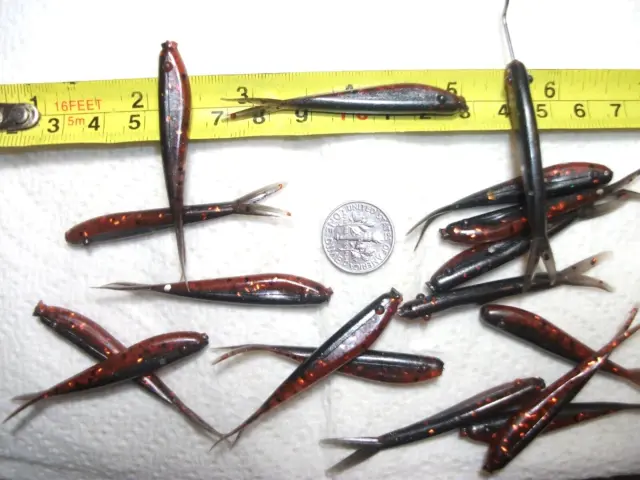 LAKE FORK LIVE Magic Shad 4.5'' Fishing Lure 4 Package $12.80 - PicClick