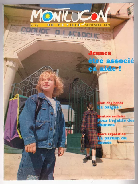 ▬►Bulletin Municipal Montluçon Septembre 1989 Mylène Farmer