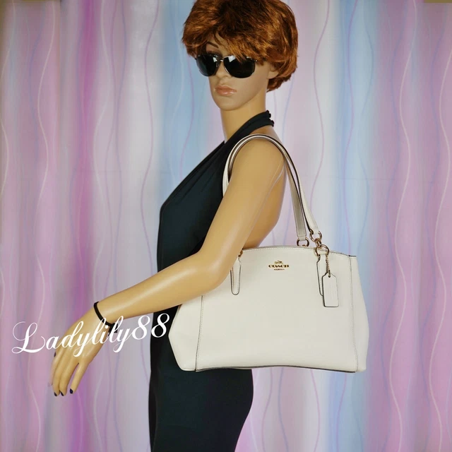 Coach christie carryall hotsell in crossgrain leather